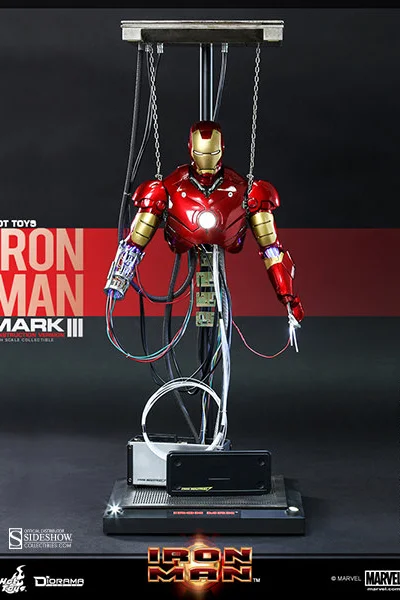 1/6 HOT TOYS - IRON MAN MARK 3 CONSTRUCTION VER.