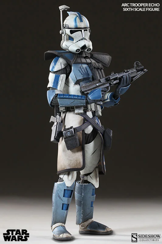 1/6 SIDESHOW TOYS - STAR WARS ARC CLONE TROOPER ECHO PHASE 2