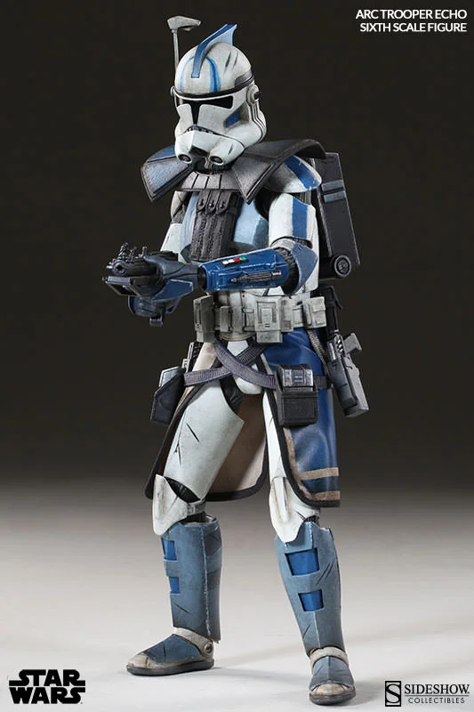 1/6 SIDESHOW TOYS - STAR WARS ARC CLONE TROOPER ECHO PHASE 2