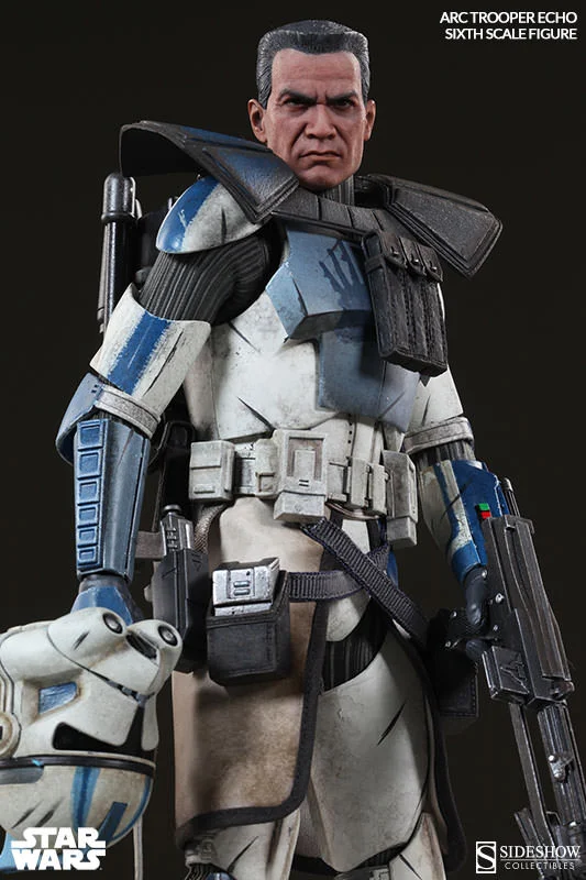 1/6 SIDESHOW TOYS - STAR WARS ARC CLONE TROOPER ECHO PHASE 2