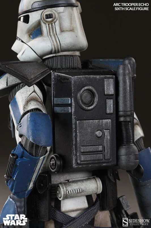 1/6 SIDESHOW TOYS - STAR WARS ARC CLONE TROOPER ECHO PHASE 2