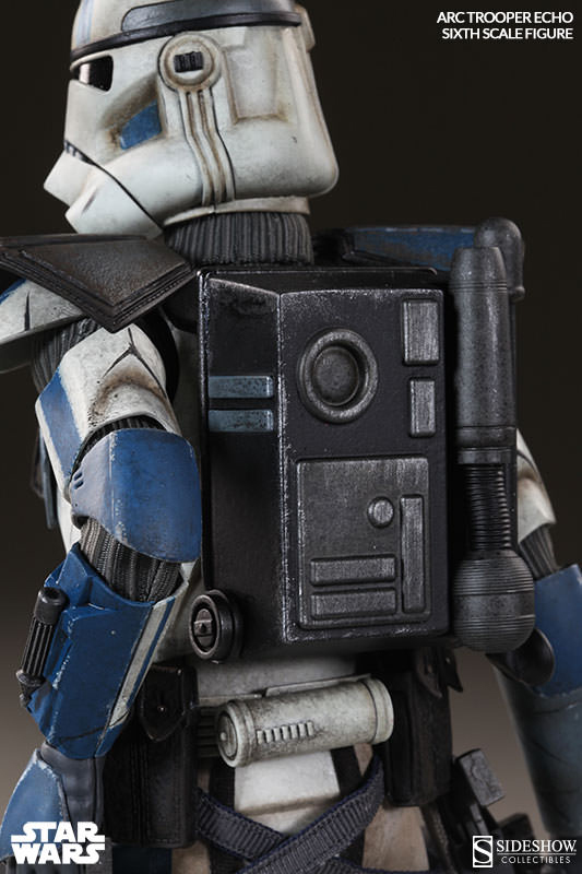 1/6 SIDESHOW TOYS - STAR WARS ARC CLONE TROOPER ECHO PHASE 2