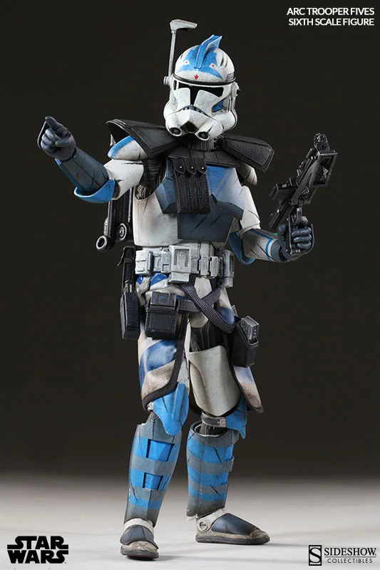 1/6 SIDESHOW TOYS - STAR WARS ARC CLONE TROOPER FIVES PHASE 2