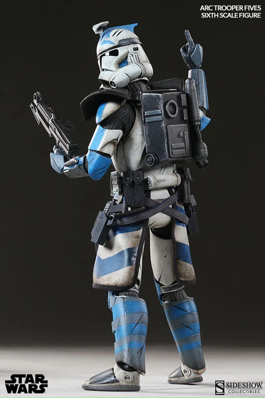 1/6 SIDESHOW TOYS - STAR WARS ARC CLONE TROOPER FIVES PHASE 2