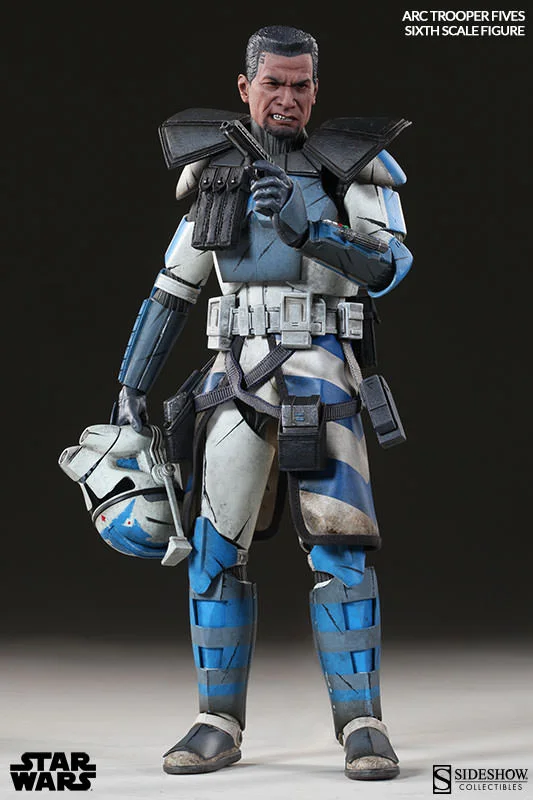 1/6 SIDESHOW TOYS - STAR WARS ARC CLONE TROOPER FIVES PHASE 2