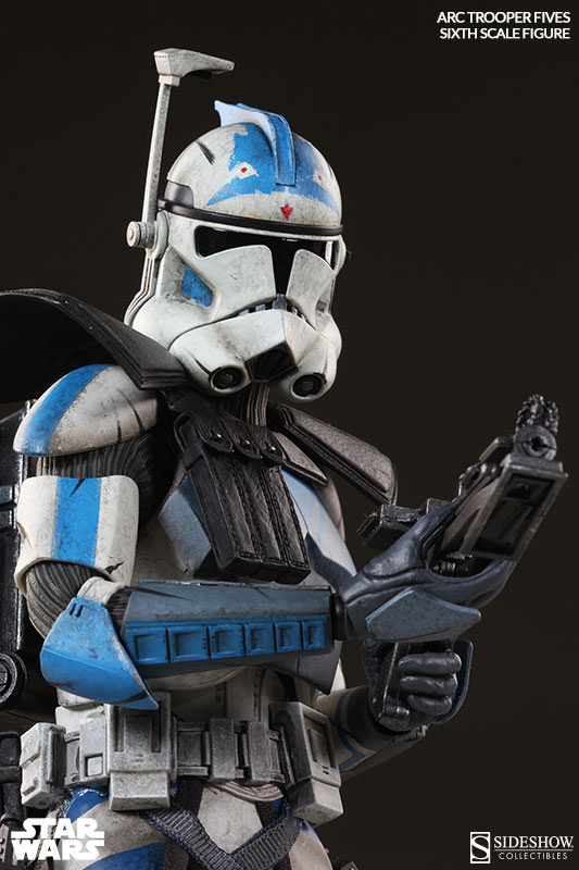 1/6 SIDESHOW TOYS - STAR WARS ARC CLONE TROOPER FIVES PHASE 2