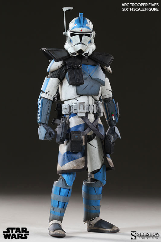 1/6 SIDESHOW TOYS - STAR WARS ARC CLONE TROOPER FIVES PHASE 2