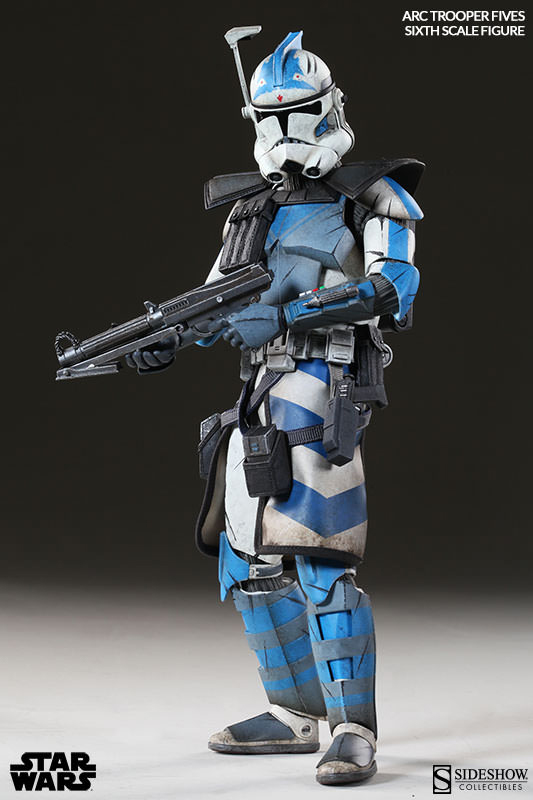 1/6 SIDESHOW TOYS - STAR WARS ARC CLONE TROOPER FIVES PHASE 2