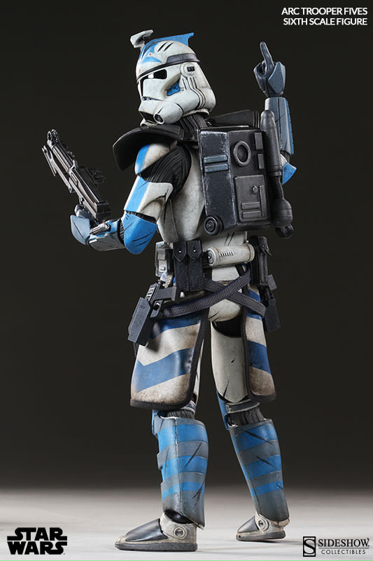 1/6 SIDESHOW TOYS - STAR WARS ARC CLONE TROOPER FIVES PHASE 2