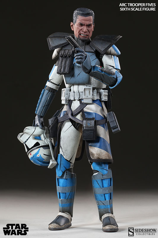 1/6 SIDESHOW TOYS - STAR WARS ARC CLONE TROOPER FIVES PHASE 2