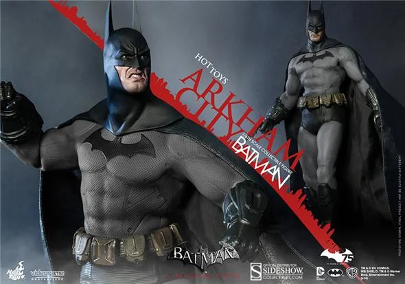 1/6 HOT TOYS - BATMAN ARKHAM CITY - BATMAN