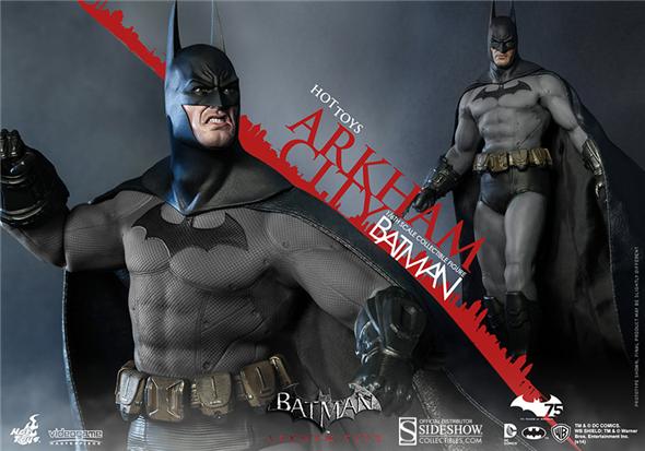 1/6 HOT TOYS - BATMAN ARKHAM CITY - BATMAN