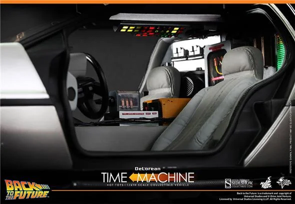 1/6 HOT TOYS - RITORNO AL FUTURO - DELOREAN