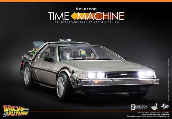 1/6 HOT TOYS - RITORNO AL FUTURO - DELOREAN