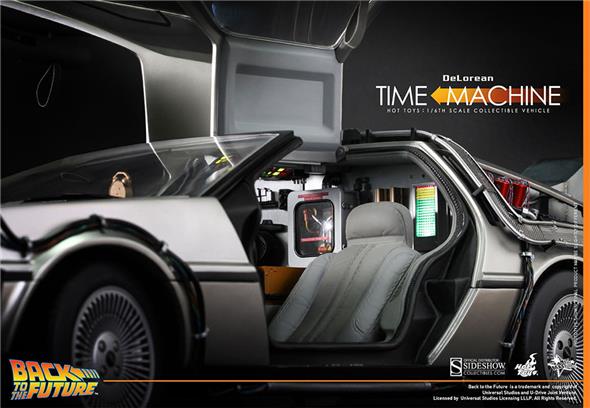 1/6 HOT TOYS - RITORNO AL FUTURO - DELOREAN