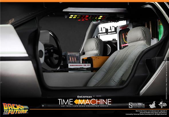 1/6 HOT TOYS - RITORNO AL FUTURO - DELOREAN