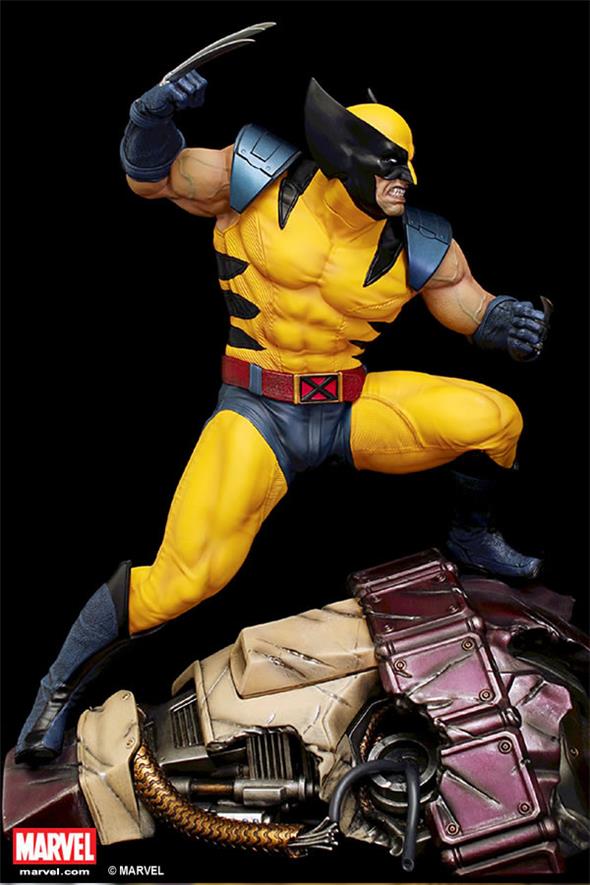 1/4 (XM STUDIOS) WOLVERINE ON SENTINEL HEAD
