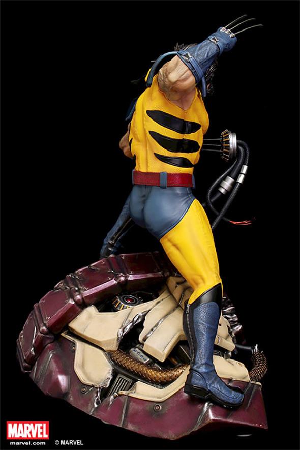 1/4 (XM STUDIOS) WOLVERINE ON SENTINEL HEAD