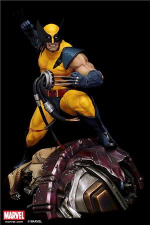 1/4 (XM STUDIOS) WOLVERINE ON SENTINEL HEAD