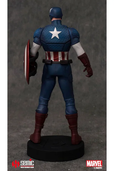 CAPTAIN AMERICA MUSEUM COLL STATUE