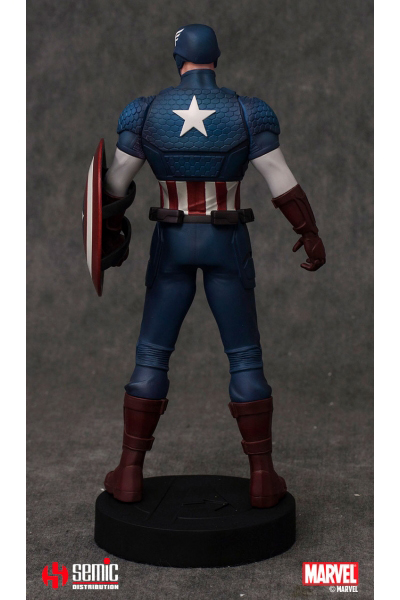 CAPTAIN AMERICA MUSEUM COLL STATUE
