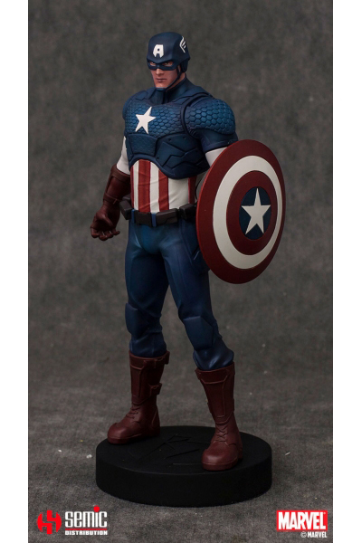 CAPTAIN AMERICA MUSEUM COLL STATUE