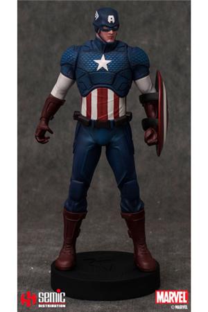 CAPTAIN AMERICA MUSEUM COLL STATUE