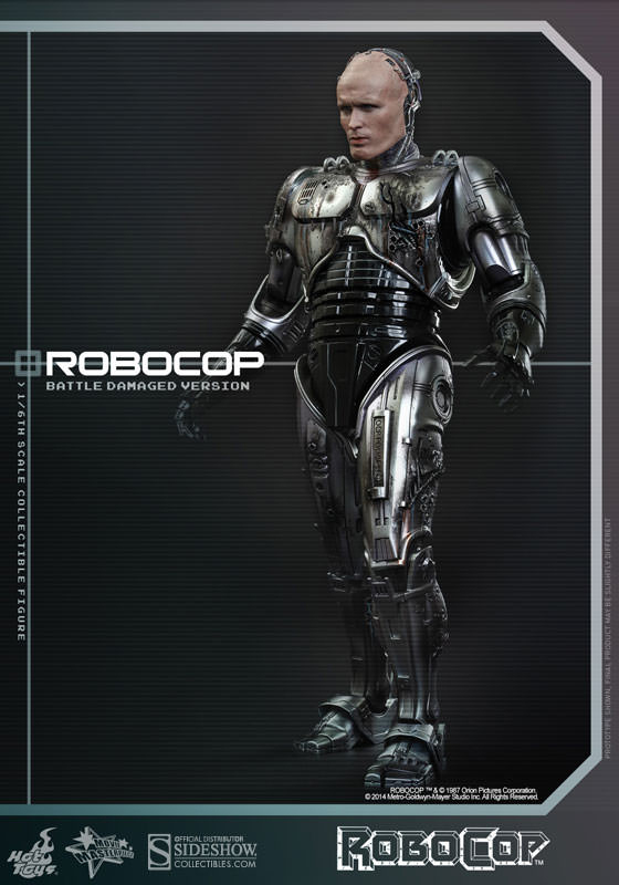 1/6 HOT TOYS - ROBOCOP BATT DAM & MURPHY