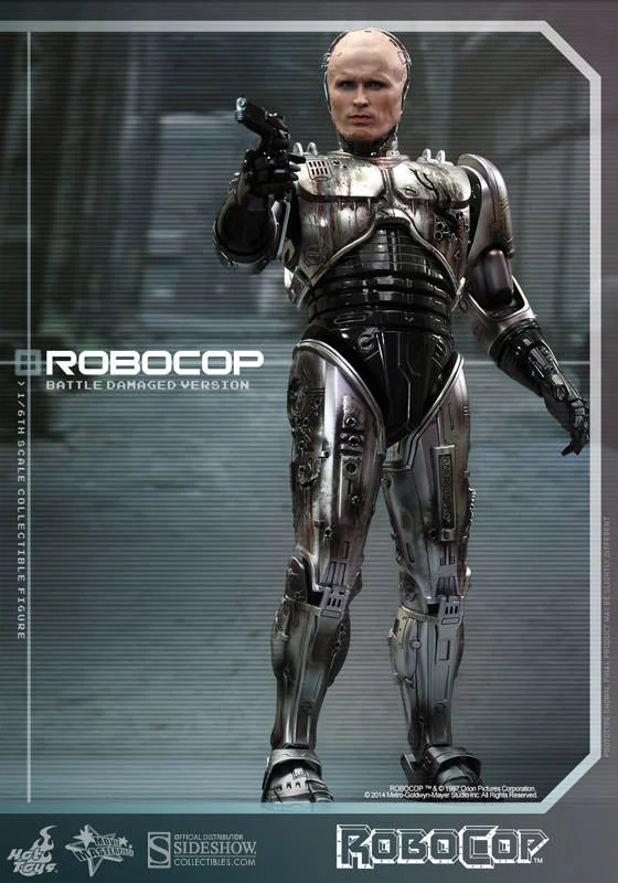1/6 HOT TOYS - ROBOCOP BATTLE DAMAGE