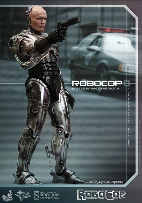 1/6 HOT TOYS - ROBOCOP BATTLE DAMAGE