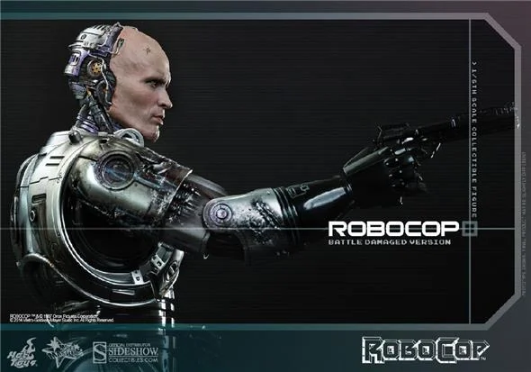 1/6 HOT TOYS - ROBOCOP BATTLE DAMAGE
