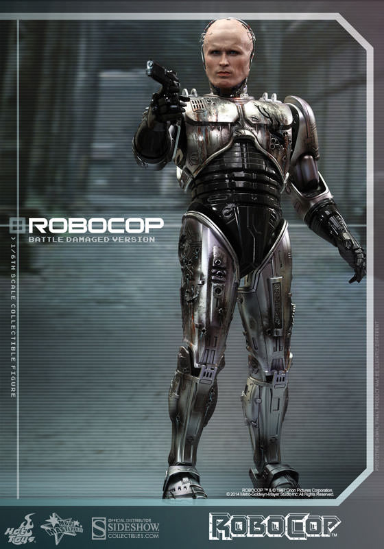 1/6 HOT TOYS - ROBOCOP BATTLE DAMAGE