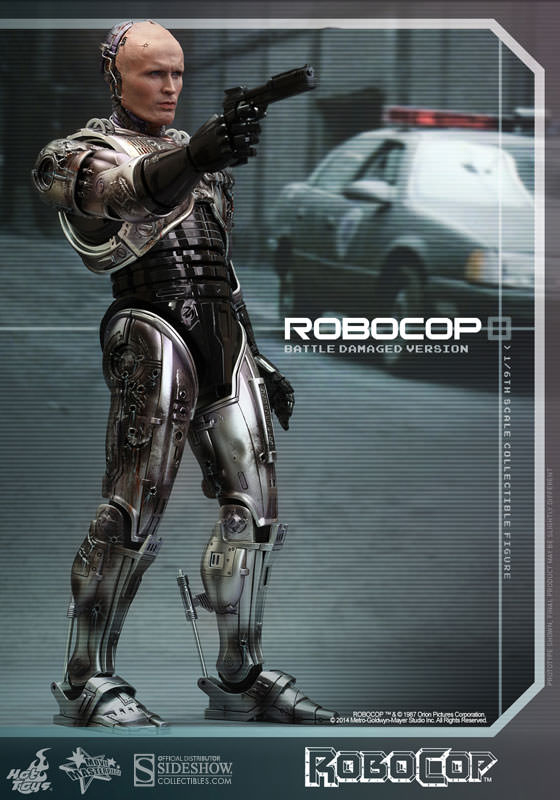 1/6 HOT TOYS - ROBOCOP BATTLE DAMAGE
