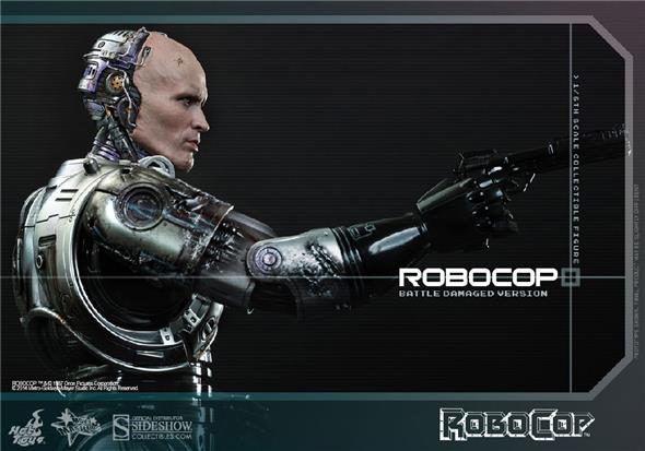 1/6 HOT TOYS - ROBOCOP BATTLE DAMAGE