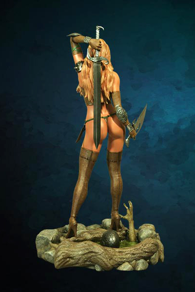 HEAVY METAL INTO THE FOG STATUE