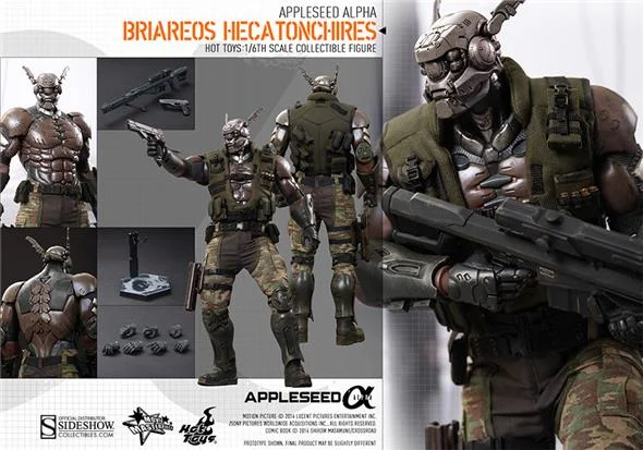 1/6 HOT TOYS - APPLESEED BRIAREOS HECATONCHIRES