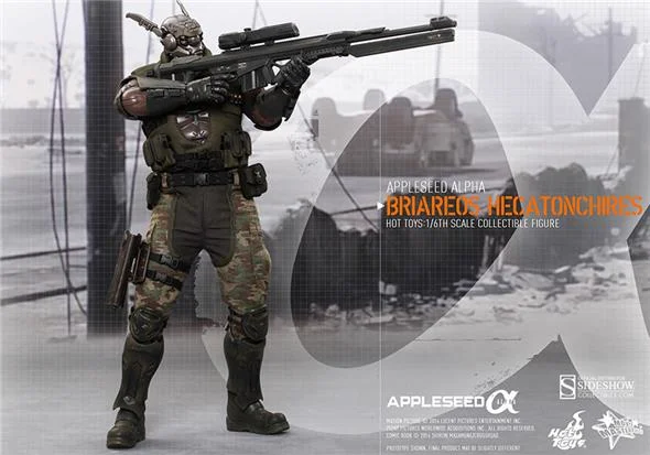 1/6 HOT TOYS - APPLESEED BRIAREOS HECATONCHIRES