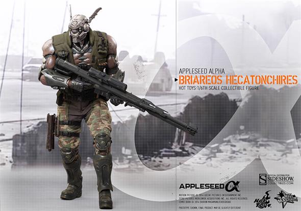 1/6 HOT TOYS - APPLESEED BRIAREOS HECATONCHIRES