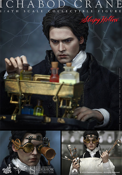 1/6 HOT TOYS - SLEEPY HOLLOW ICHABOD CRANE