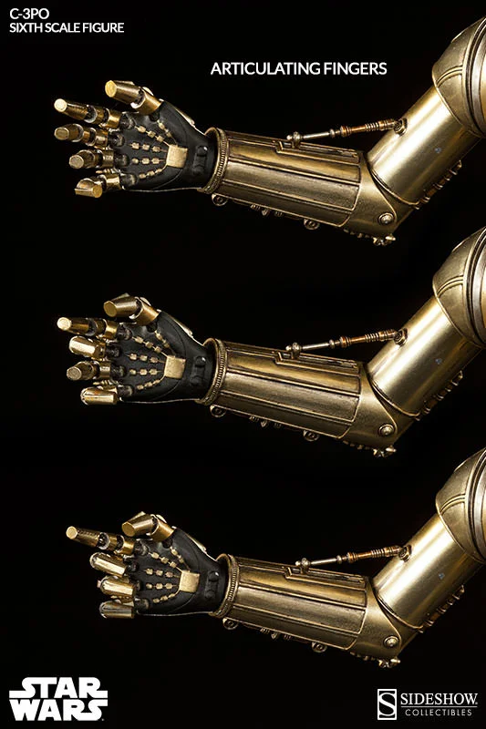 1/6 SIDESHOW STAR WARS C-3PO
