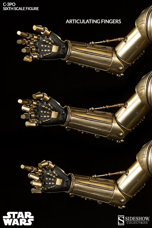 1/6 SIDESHOW STAR WARS C-3PO