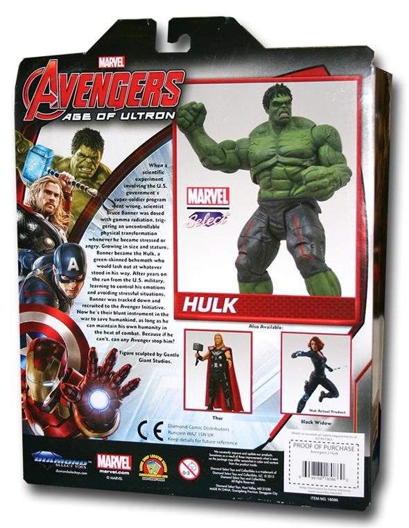 DIAMOND SELECT - AVENGERS 2 HULK