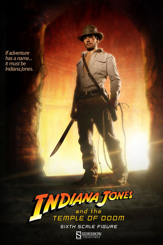 1/6 SIDESHOW INDIANA JONES AND THE TEMPLE OF DOOM