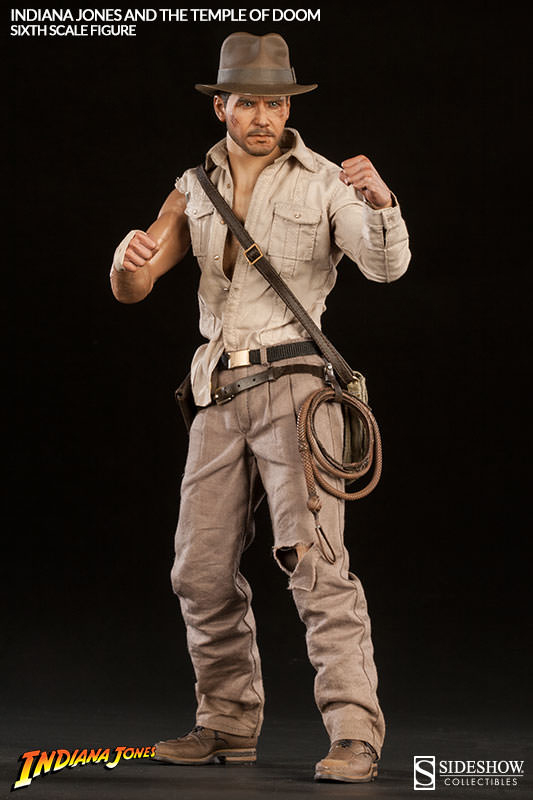 1/6 SIDESHOW INDIANA JONES AND THE TEMPLE OF DOOM