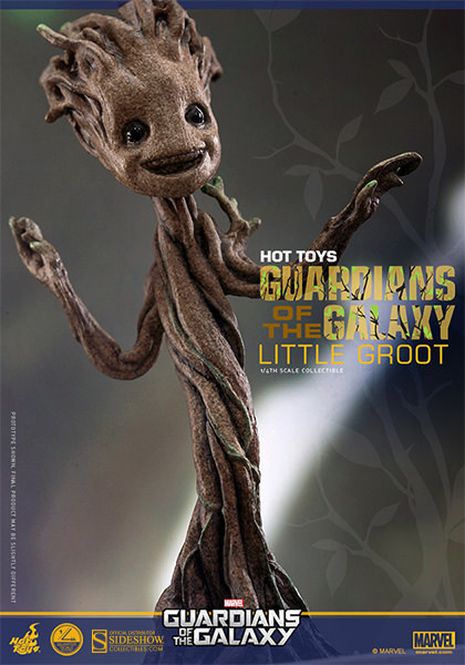 1/6 HOT TOYS - GUARDIANI DELLA GALASSIA - LITTLE GROOT