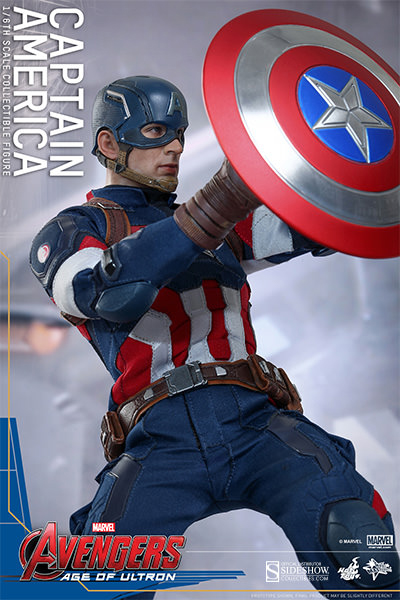 1/6 HOT TOYS - AVENGERS AGE OF ULTRON - CAPITAN AMERICA