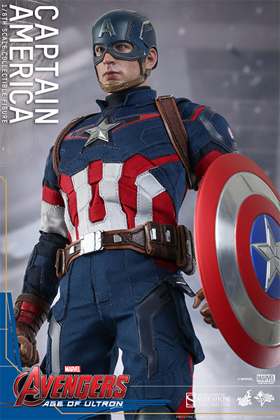 1/6 HOT TOYS - AVENGERS AGE OF ULTRON - CAPITAN AMERICA