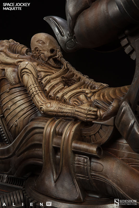 ALIEN SPACE JOCKEY MAQUETTE