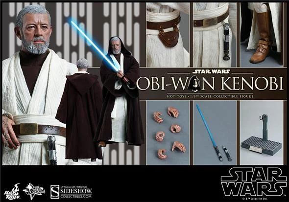 1/6 HOT TOYS - STAR WARS OBI WAN KENOBI EP IV