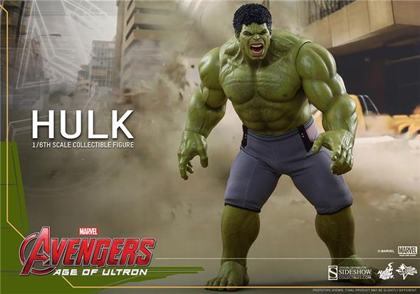 1/6 HOT TOYS - AVENGERS AVENGERS AGE OF ULTRON HULK